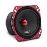 PRO-X 4x6 Mid-Range Loudspeaker with Bullet | 100W RMS 4-Ohm - front view | Silarius