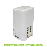 HIDEit XB8 | Xfinity XB8 Gateway Modem Mount - front view | Silarius
