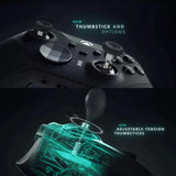 MODDEDZONE 420 XBOX ELITE SERIES 2 CUSTOM MODDED CONTROLLER - detail view | Silarius