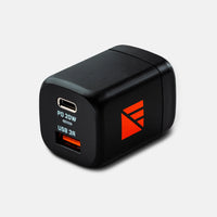 20W AC Wall Adapter - front view | Silarius