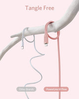 Anker 641 USB-C to Lightning Cable (Flow, 3 ft Silicone) - detail view | Silarius