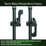 DriVR Elite - Adjustable VR Weighted Golf Club Handle Accessory - Compatible with Quest 2, 3/3s, ... - detail view | Silarius