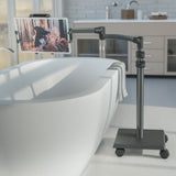 LEVO G2 Deluxe Tablet Floor Stand - Adjustable Height 30'-56', 5-Axis Arm, Universal Fit for iPad... - detail view | Silarius
