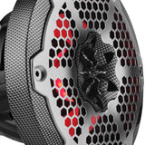 6.5' Marine 2-Way Hybrid Speaker with RGB LED, Compression Driver and Neodymium Magnet | 250W RMS 4... - rear view | Silarius