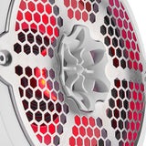 8' Marine 2-Way Hybrid Speaker with RGB LED, Compression Driver and Neodymium Magnet | 350W RMS 4-Ohm - rear view | Silarius