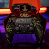 MODDEDZONE 420 PS5 CUSTOM MODDED CONTROLLER - detail view | Silarius