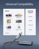 Anker PowerExpand USB-C to DisplayPort Adapter - detail view | Silarius