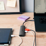 5 in 1 USB C Hub with 4K HDMI - detail view | Silarius