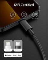 Anker 331 USB-C to Lightning Cable - detail view | Silarius