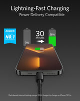 Anker 331 USB-C to Lightning Cable - detail view | Silarius