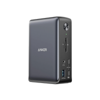 Anker 575 USB-C Docking Station (13-in-1) - front view | Silarius