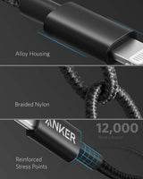 Anker 331 USB-C to Lightning Cable - detail view | Silarius