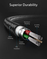 Anker 331 USB-C to Lightning Cable - detail view | Silarius