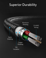 Anker 331 USB-C to Lightning Cable - detail view | Silarius