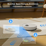 Roborock Q10 S5+ Robot Vacuum and Mop with Auto-Empty Dock - detail view | Silarius