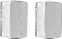 JAMO IO-5 All Weather Outdoor Speakers White Pair - front view | Silarius