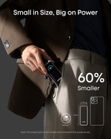 Anker Prime Power Bank (9.6K, 65W, Fusion) - detail view | Silarius