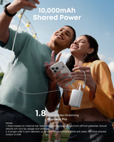 Anker Nano Power Bank (10K, 45W, Built-In Retractable USB-C Cable) - detail view | Silarius