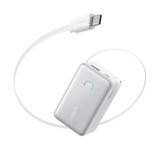 Anker Nano Power Bank (10K, 45W, Built-In Retractable USB-C Cable) - front view | Silarius