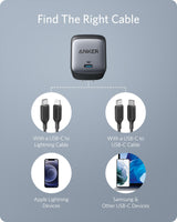 Anker 715 Charger (Nano II 65W) - detail view | Silarius