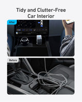 Anker Nano 75W Car Charger - detail view | Silarius