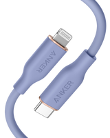 Anker <b>641</b> USB-C to Lightning Cable (Flow, Silicone)