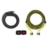 0-GA Amplifier Installation Wiring Kit - Yellow - side view | Silarius
