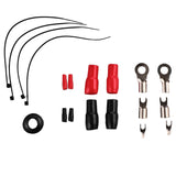 4-GA Amplifier Installation Wiring Kit - Red