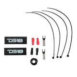 8-GA Amplifier Installation Wiring Kit - Red - detail view | Silarius