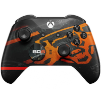 MODDEDZONE BlackZone XBOX ELITE SERIES 2 CUSTOM MODDED CONTROLLER - front view | Silarius