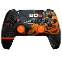 MODDEDZONE BlackZone M Series PS5 Custom Modded Controller - front view | Silarius