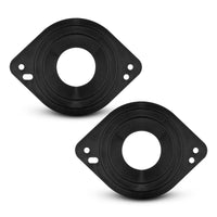 Ford Bronco 6th Gen Dashboard Speaker Adapter for 1.7, 2.9, and 3.6 Tweeters or Midrange Speakers - front view | Silarius