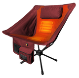The Beck Chair - Ultra-Portable Heated Camping Chair - detail view | Silarius