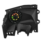 Can-Am Maverick X3 Dashboard Panel Loaded with 6.5' Speaker and Digital Lights - rear view | Silarius
