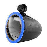 NXL 10' Marine and Powersports Empty Tower LED RGB Lights -Black Carbon Fiber - rear view | Silarius