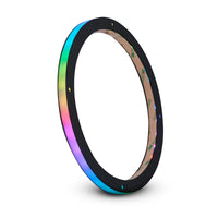 8' Digital LED Ring for Loudspeakers and Speakers - front view | Silarius