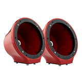 6.5' Universal Flat Mount Kick Panel Speaker Pod - Jet Skis, Jeeps, Motorcycles - RGB LED Lights - detail view | Silarius