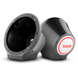 6.5” Universal Flat Mount Kick Panel Speaker Pod – Jet Skis, Jeeps, Motorcycles – RGB LED Lights