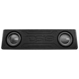Ford F-150 2 x 10" Subwoofer Loaded Enclosure Package With Vinyl Finish and Dream LED Lights - side view | Silarius