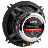 EXL 5.25" 2-Way Coaxial Speaker with Fiber Glass Cone | 80W RMS 3-Ohm - detail view | Silarius