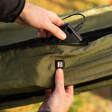 Eclipse Heated Hammock Tent - detail view | Silarius