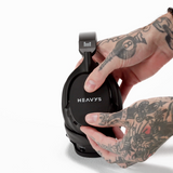 Heavys H1H Headphones + Premium Silver-Coated Cable + Bonus Travel Case - detail view | Silarius