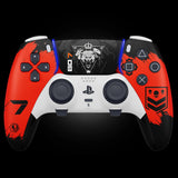 MODDEDZONE BLACKOUT PS5 DualSense Edge Custom Modded Wireless Controller - front view | Silarius