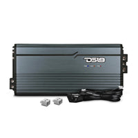 FRP Compact Full-Range Class D 1-Channel Amplifier 5,000 Watts Rms @ 1-Ohm - front view | Silarius