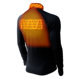 FlexCore Men's Heated Base Layer Shirt - Dual Control - side view | Silarius