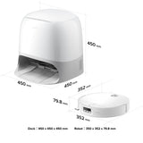 Roborock Qrevo CurvX Robot Vacuum with Multifunctional Dock 3.0 Thermo+ - detail view | Silarius