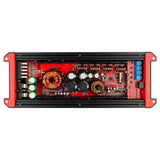 GEN-X 5-Channel Class D Amplifier | 4 x 130W RMS @ 4-Ohm + 1 x 900W RMS @ 1-Ohm - side view | Silarius