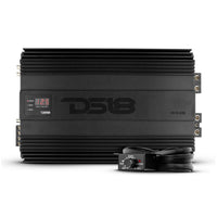 HOOLIGAN KO 1-Channel Amplifier with Voltmeter 5000 Watts Rms @ 1-Ohm Made In Korea - front view | Silarius