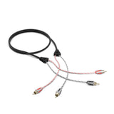 Level 3 RCA 100% Copper OFC 3 Feet - front view | Silarius