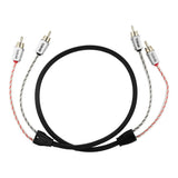 Level 3 RCA 100% Copper OFC 3 Feet - rear view | Silarius